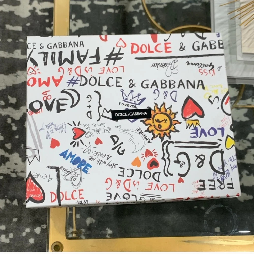 NWT NIB Dolce & Gabbana Portofino Cherry Sneakers - Picture 8 of 10